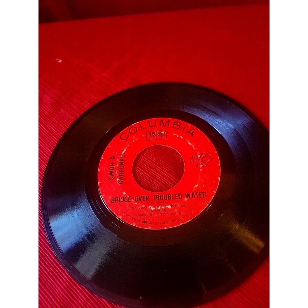 Simon & Garfunkel "Bridge Over Troubled Water/Keep Customer Satisfied" 45 RPM 7"